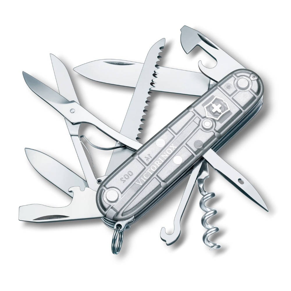 Victorinox - Huntsman Gris Transparent