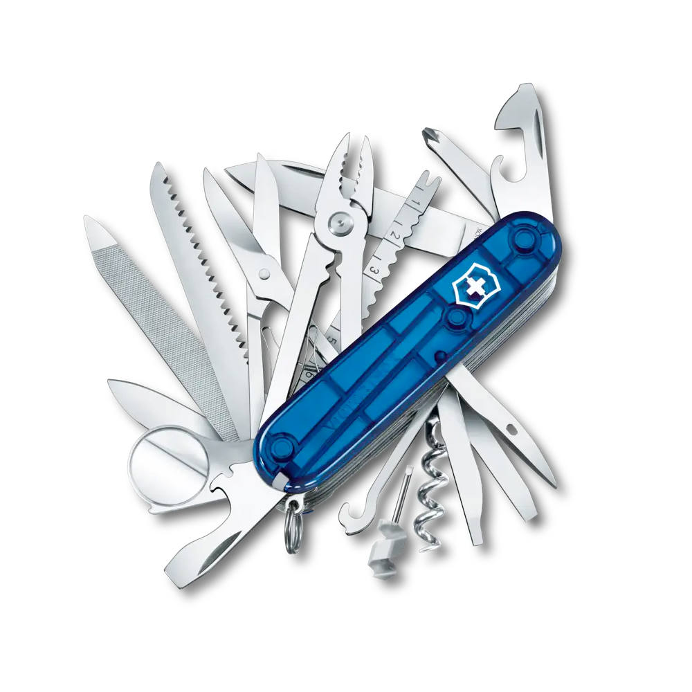 Victorinox - Swiss Champ - Bleu transparant