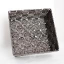 Square fabric basket (20 x 20 x 8cm)