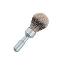 Merkur - Futur - Silvertip Shaving Brush - Satin - 23mm