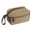 Beige toilet bag