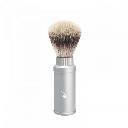 Muehle - Travel shaving brush - Silvertip Fiber - Aluminium