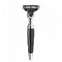 Muehle - Pen - Black resin - Mach 3 Multi-blade razor