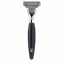 Muehle - Kosmo - Black Resin - Mach 3 Multi-blade Razor