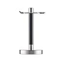 Pils - Black shaving brush and razor servant - LargePils - Razor and Brush Stand Black - Tall