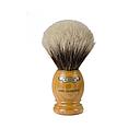 Plisson - European White Shaving Brush - Olive Wood - 22mm