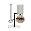 Muehle - Hexagon - Shaving Set Pure - Silvertip