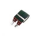 Wide suspenders – Bottle green