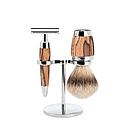  Muehle - Stylo - Set de rasage 3 pieces - Spalted beech
