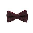 Jaggs - Bow tie Tweed "Dundee" - Chevron rouge