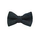 Jaggs - Bow tie Tweed "Dundee" - Chevron turquoise