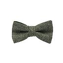 Jaggs - Bow tie Tweed "Dundee" - Chevron vert foncé