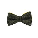 Jaggs - Bow tie Tweed "Dundee" - Chevron vert sapin