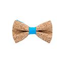 Jaggs - Cork bow tie "Merlot" - Turquoise Ring