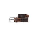 Billybelt - Elastische gevlochten riem - havana - Maat 2