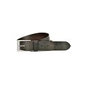 Billybelt - Leather belt - raw effect - Dark brown T 95