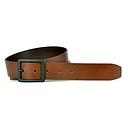 Billybelt - Leather belt - smooth effect - Cognac T 100