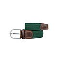 Billybelt - Elastic braided belt - Imperial Green - Size 2