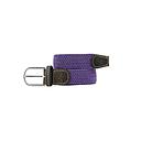 Billybelt - Elastische gevlochten riem - Amethist - Maat 1