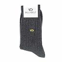 BillyBelt - Chaussettes laine de Mérinos - Charbon