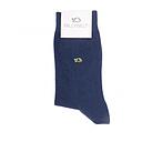 BillyBelt - Plain Cotton Socks - Cobalt Blue