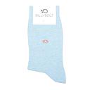 BillyBelt - Chaussettes Coton Unie - Azurin