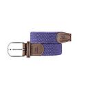 Billybelt - Elastische gevlochten riem - Violet Astral - Maat 2