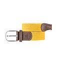 Billybelt - Elastische gevlochten riem - Orange Tropical - Maat 1