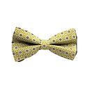 Jaggs - Japanese Bow tie "Asanoha" - mustard yellow