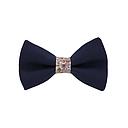 Jaggs - Bow tie "Paris" - solid blue