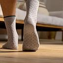 BillyBelt - Chaussettes en coton peigné Square - Acier