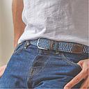 Billybelt - Ceinture coton cirée élastique - Aden - Taille 1