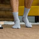 BillyBelt - Plain Cotton Socks - Pearl Grey