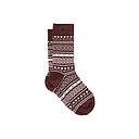 BillyBelt - Jacquard combed cotton socks - Bordeaux