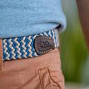 Billybelt - Elastische gevlochten riem - Houston - Maat 1
