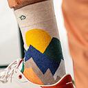 BillyBelt - Combed cotton patterned socks - Palccoyo