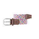 Billybelt - Elastic braided belt - Keukenhof - Size 2