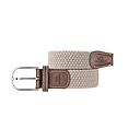Billybelt - Elastic braided belt - Beige Sable - Size 0