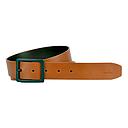Billybelt - Leather belt - smooth effect - Glazed brown T 85