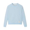 BillyBelt - Organic cotton sweatshirt 400 gr - Light blue - 2XL