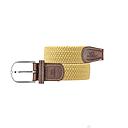 Billybelt - Elastische gevlochten riem - Jaune Curry - Maat 1