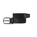Billybelt - Ceinture tressée élastique - All black - Taille 1