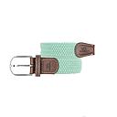 Billybelt - Elastic braided belt - Vert Aqua - Size 2