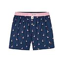 BillyBelt - Organic cotton boxer shorts - Flamingo - Size XL