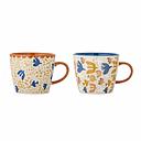 Blooming Ville - Anniversary Cup - Multi Stoneware