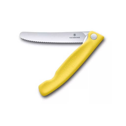 [VI/6.7836.F8B] Victorinox - Couteau d’office pliant Swiss Classic - Jaune