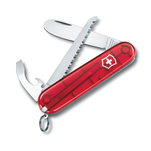 [VI/0.2373.T] Victorinox - My First Victorinox - Transparent Rouge